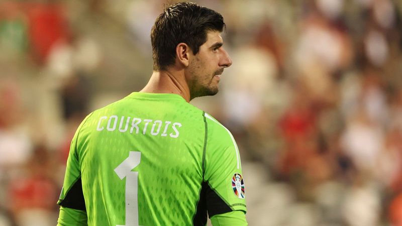 Thibaut Courtois chắc suất cho vị trí thủ môn trong đội hình Bỉ xuất sắc nhất